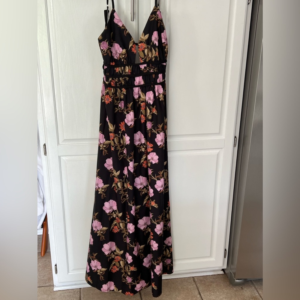 CUPSHE floral print Cami maxi dress